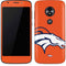 NFL Denver Broncos Large Logo Moto E5 Play Skin
